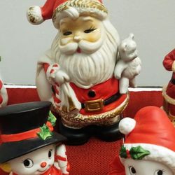 Vintage Christmas Figurines 
