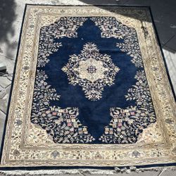 Wool Hand Woven Antique Rug 15x10