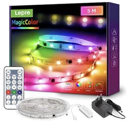 16.4 Feet MagicColor Music Sync LED Strip Lights