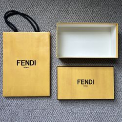 Fendi Box & Paper Gift Bag