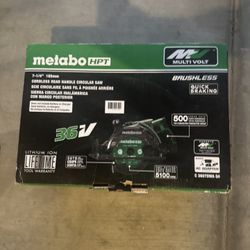 Metabo hpt circular saw 36v
