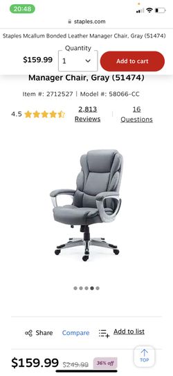 Desk Chairs Gray