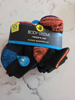 BRAND NEW Body Glove TODDLER BOYS 10 PACK SOCKS size 2T-4T SEE DESCRIPTION