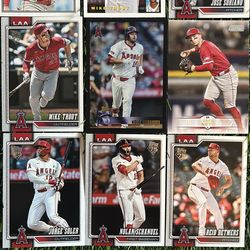 Angels baseball cards