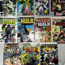 The Incredible Hulk Comic Book Lot