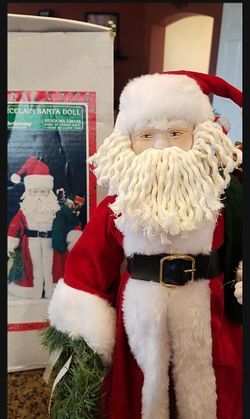 1990 Vintage House Of Lloyd Porcelain Santa