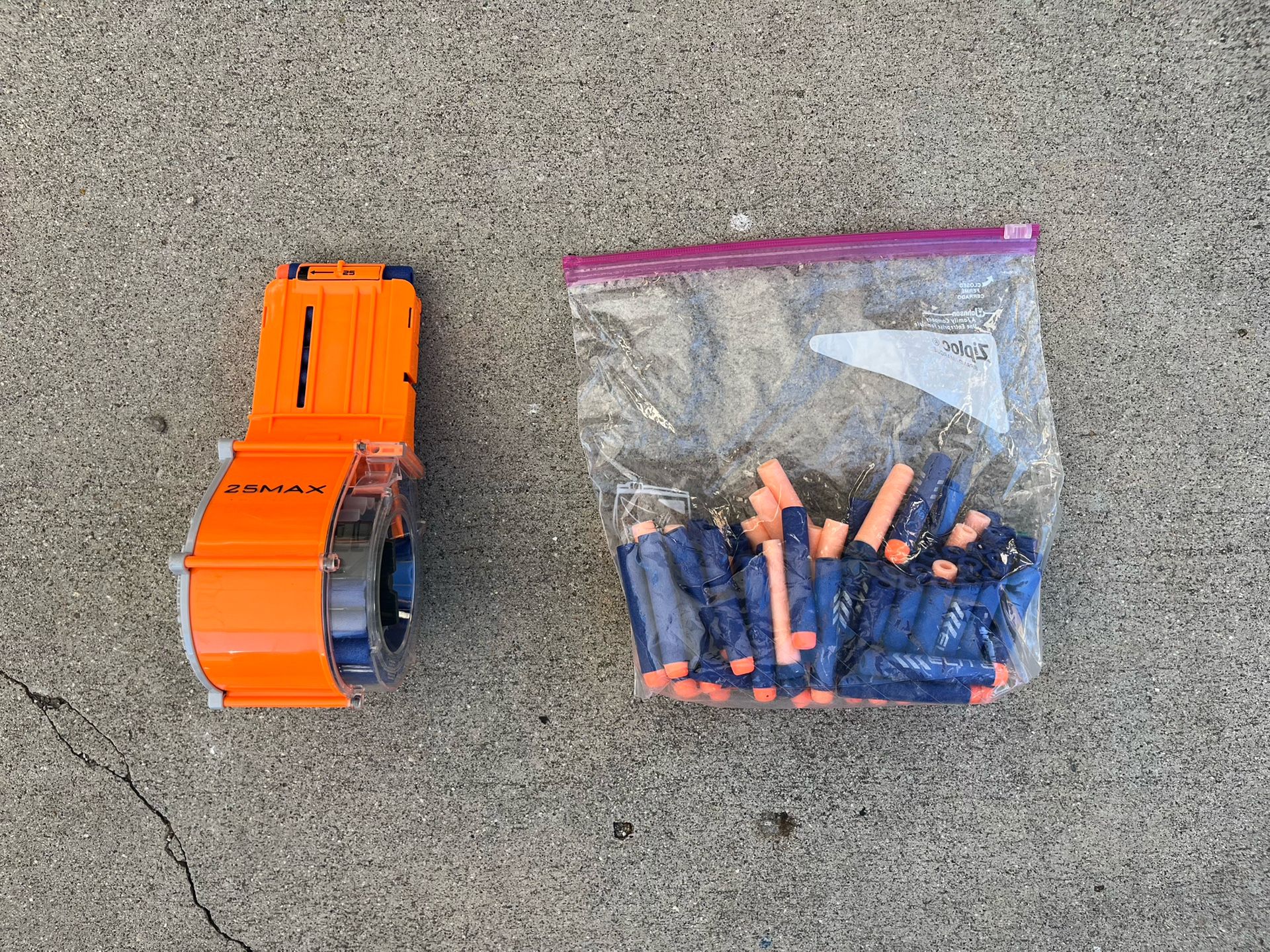 Nerf 25 Dart Drum Magazine. 75+ Darts Total