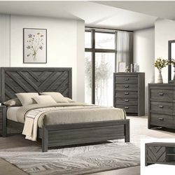 New modern bedroom set