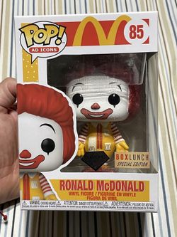 funko pop ronald mcdonald 85 Diamond Excl + PROTECTOR