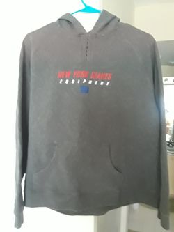 Boys Large gray hoodie, New York Giants Equipment