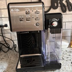 Mr. Coffee One Touch Espresso And Cappuccino Machine