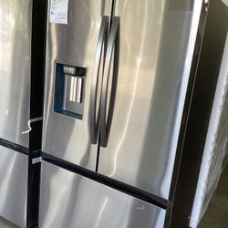 Three Door Refrigerator And Freezer