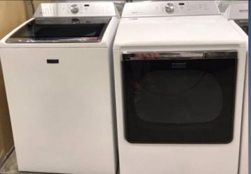 MEGA SIZE MAYTAG  XL Washer and Dryer Set, Install, Delivery