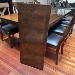 Farm Table W/ 8 Chairs 
