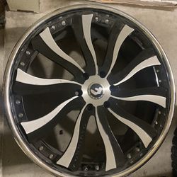 24x10 USED FORGIATO INFERNO Rims**SOLD AS IS**