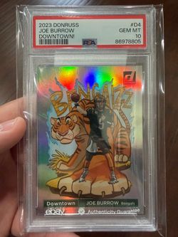 2023 Donruss Joe Burrow Downtown #D4 PSA 10
