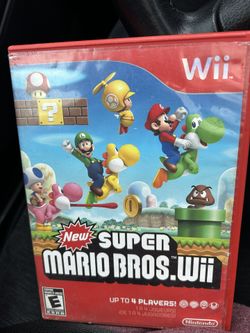 Super Mario Bros Wii Good Working Condition