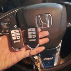 Honda new key fob Honda key fob