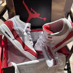 Jordan 3 basketball shoes with customizable label colors