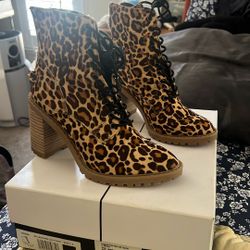Leopard Boots 