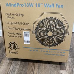 Wall Fan 18”