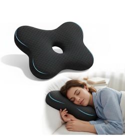 Ergonomic Memory Foam Neck Support Pillow