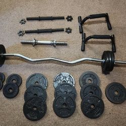 Cast Iron Weights And More.