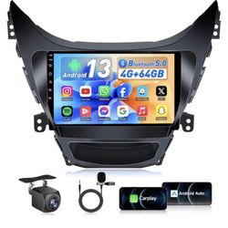 4+64G Car Radio for Hyundai Elantra 2011-2013