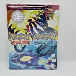 SEALED Official Pokemon ORAS Strategy Guide w/ Poster