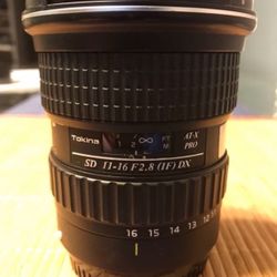 Tokina 11-16mm f/2.8 Canon EF Mount