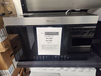30 in. 1.1 cu. ft. Air Fry Over-the- Range Flush Built-In Microwave in Fingerprint Resistant Stainless Steel