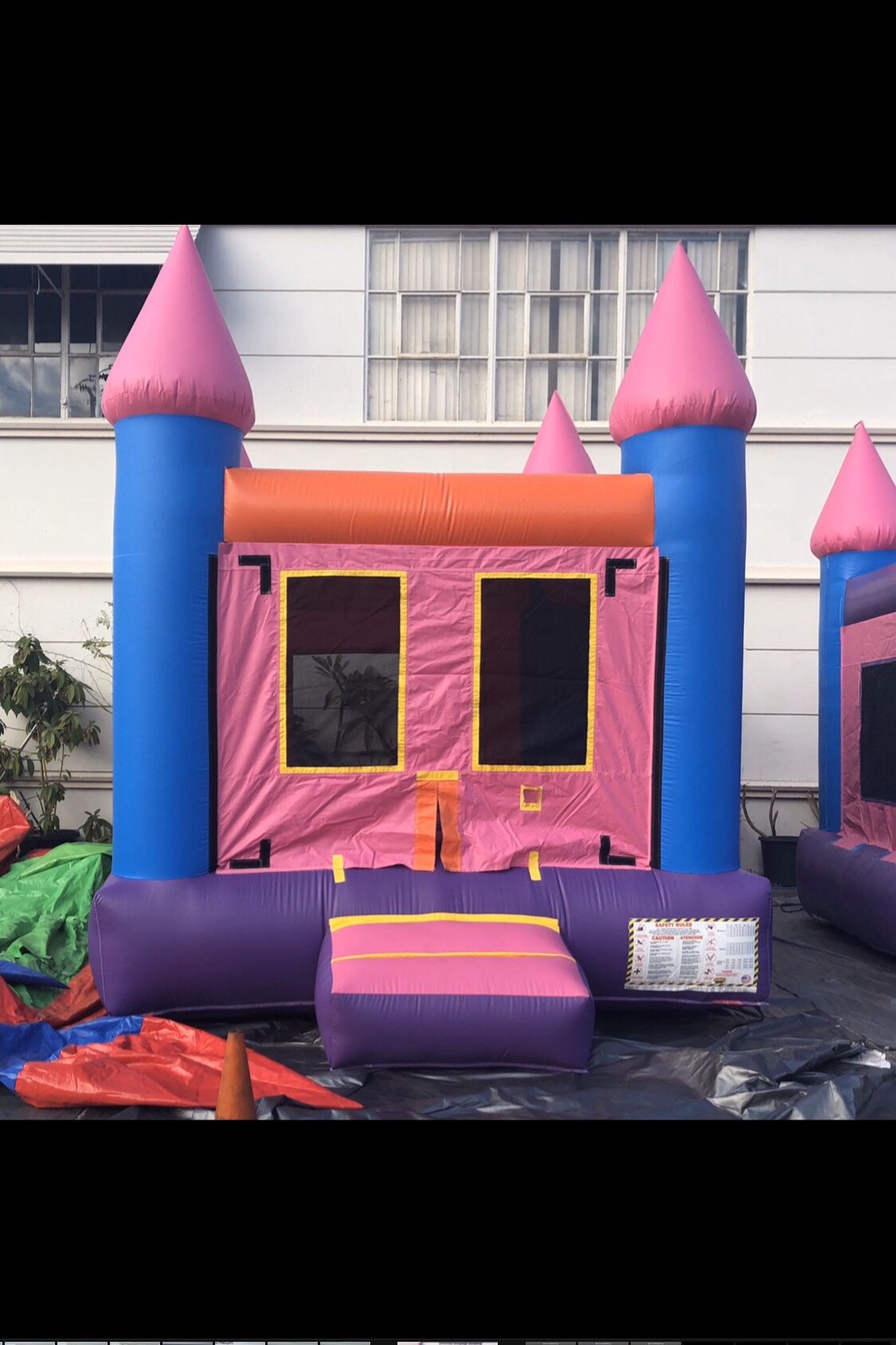 11x11 pink jumper castle / venta de brincolines