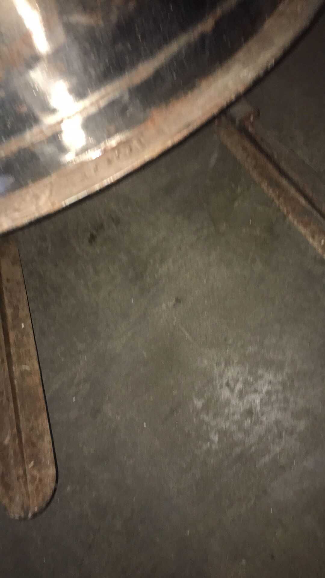 Vintage Metal rocking chair