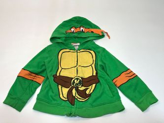 Hoodie, Turtles, 4T {2894}.[Parma]