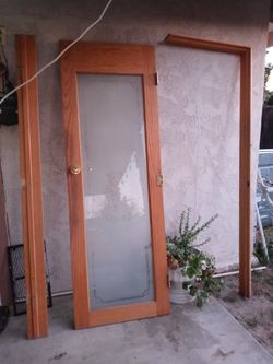 Selling The Door With Frame Good Condition