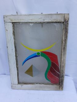 Vintage stained glass