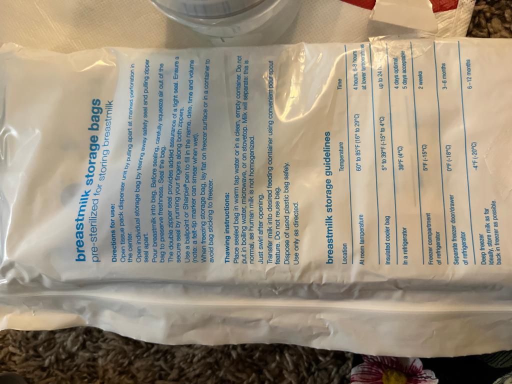 Breastmilk Storage Bags