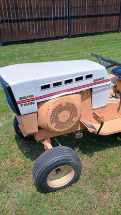 1973 Sears ss16 twin and implements for sale