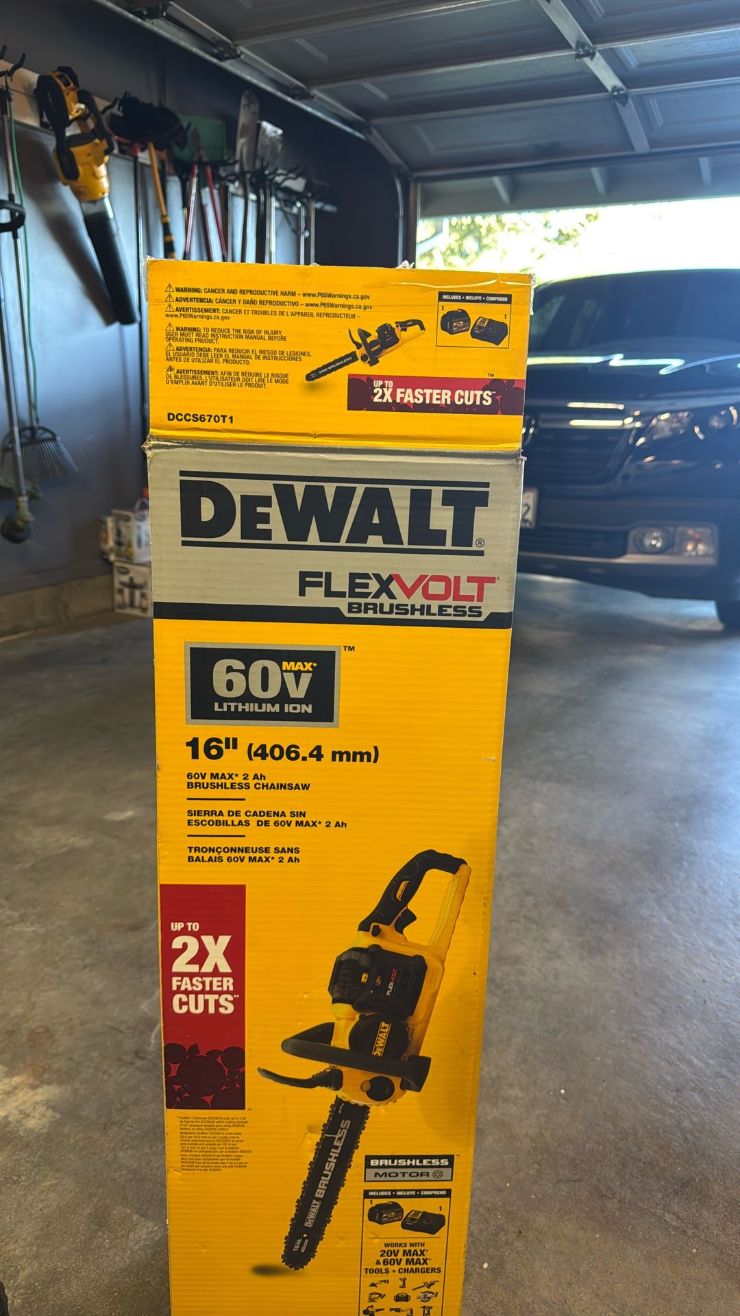 Dewalt 16” Brushless Chainsaw 