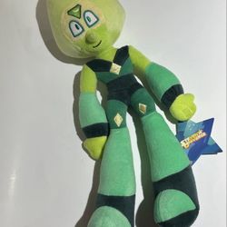 Steven Universe Peridot plush doll 16” RARE