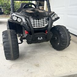 Dynacraft Realtree 12V UTV Ride-On Electric Toy Truck with Realistic Lights & Sounds