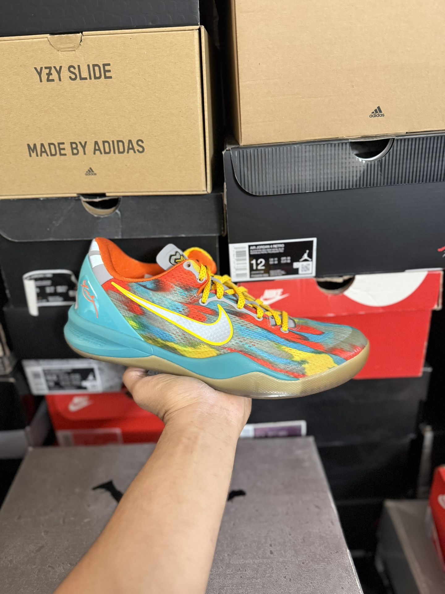Kobe 8 Venice Beach size 9.5 USED But Clean