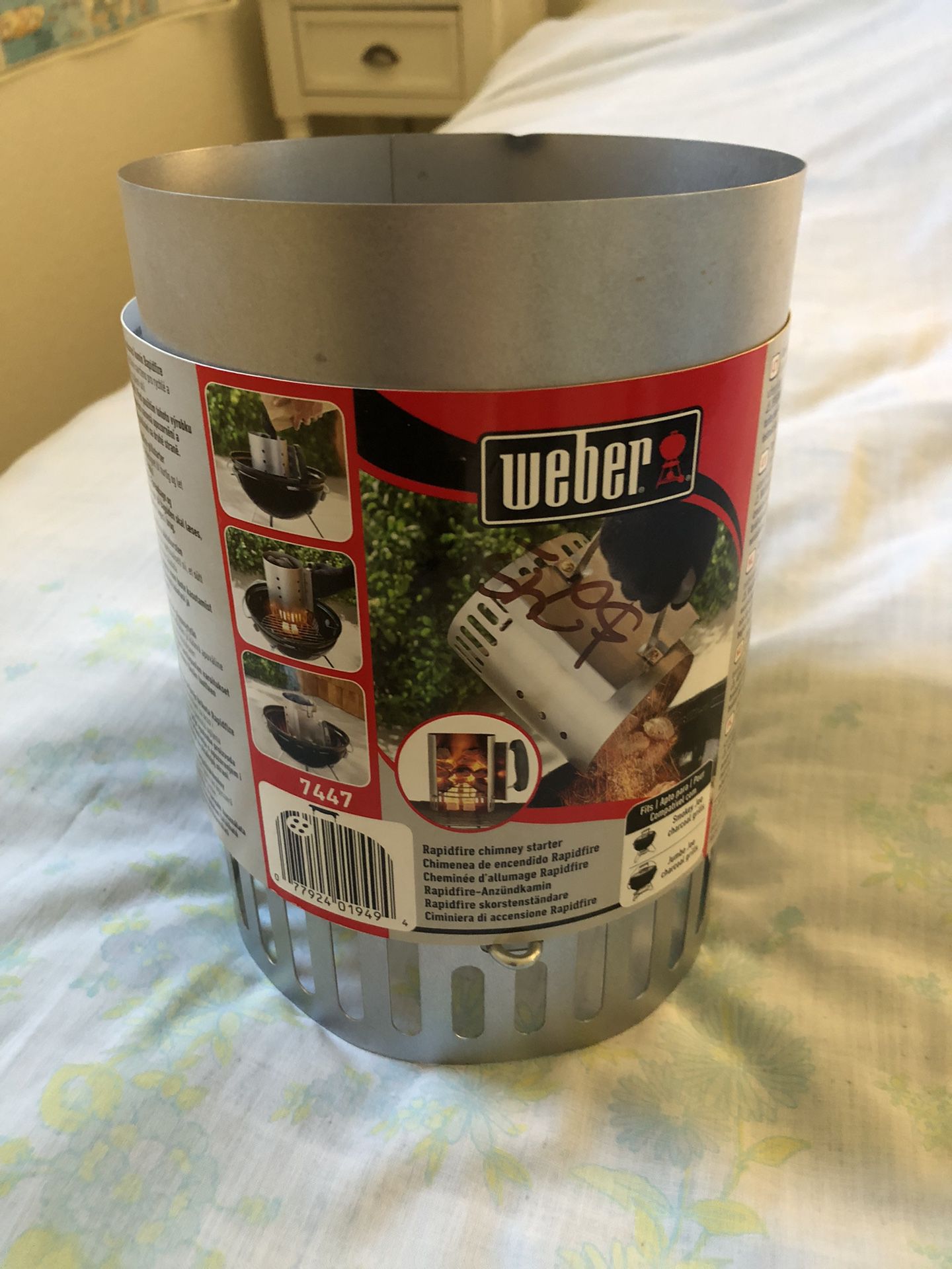 Weber Steel Chimney (BBQ Charcoal Starter)