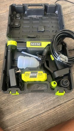 Seese 21V Portable Pressure Washer