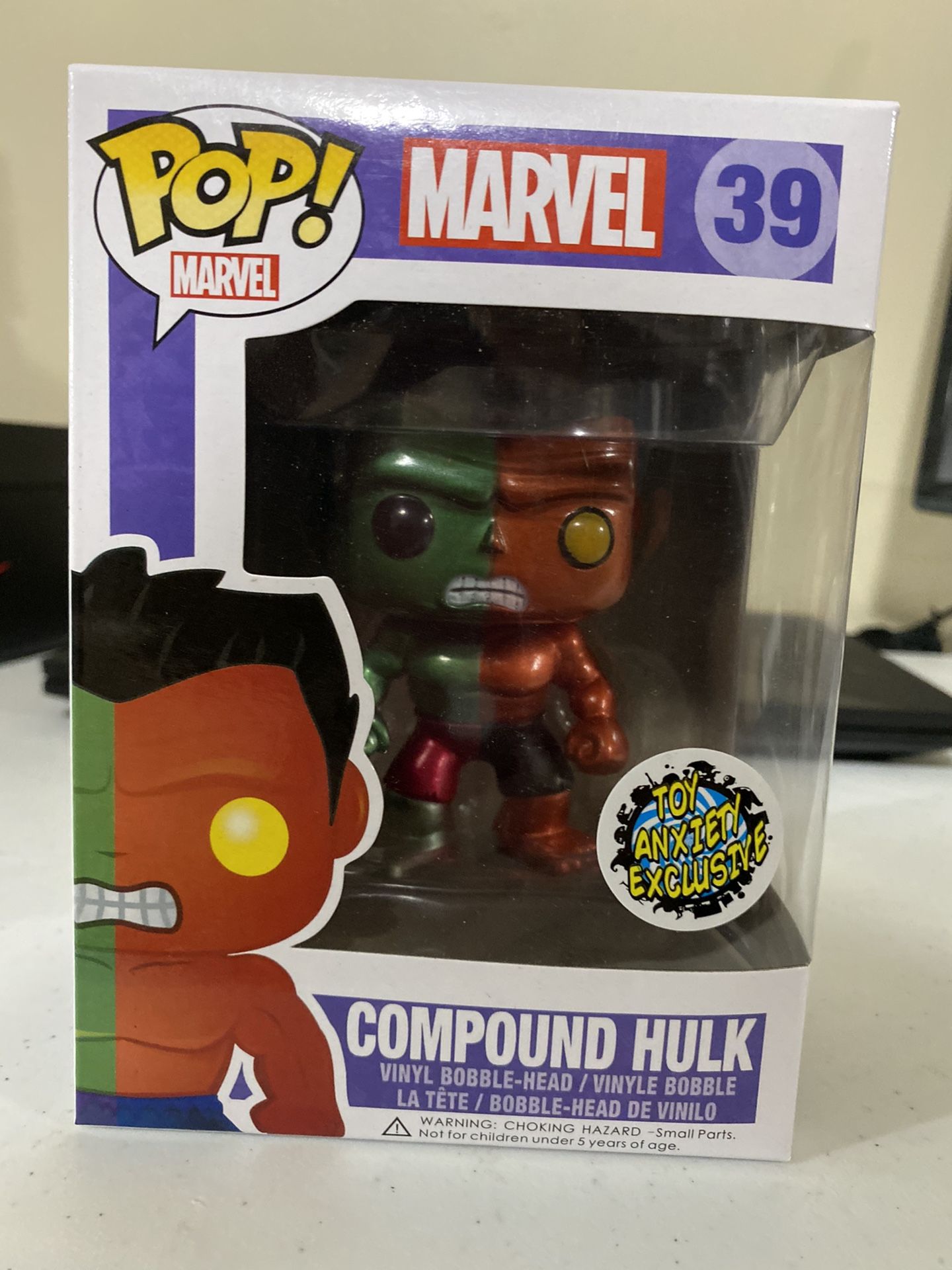 Funko Pop Marvel Compound Hulk 39 metallic