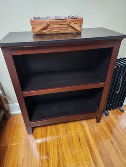 Hardwood bookshelf