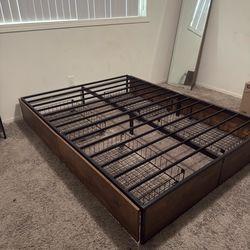 Need to Go! Queen Bed Frame + Nightstand + Dresser — $200