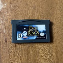 Lord Of The Rings Two Towers for Nintendo Gameboy Advance video game boy console GBA system 