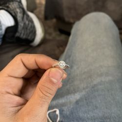 Diamond 18k White Gold Ring 