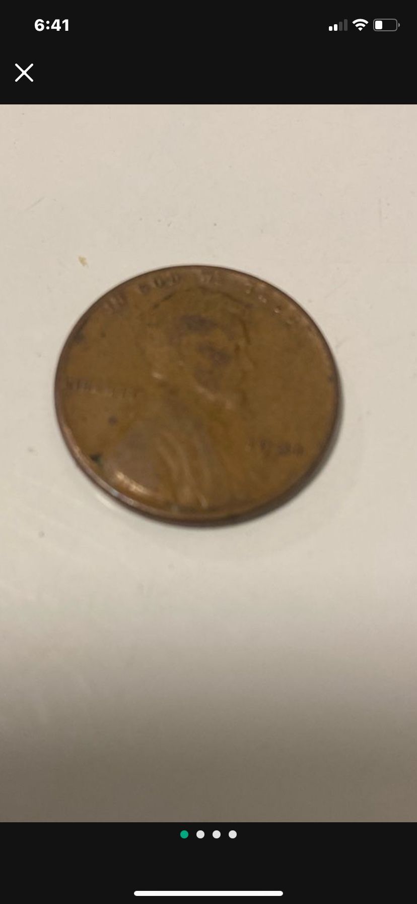 1941 Lincoln No Mint Mark Wheat Penny One Cent Coin-VERY RARE